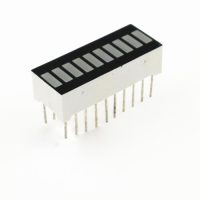 HS-B10ZS-1203  AFFICHEUR BARREGRAPHE 10 SEGMENTS AC ROUGE