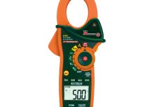 EX820 PINCE AMPEREMETRIQUE NUMERIQUE 1000A AC AVEC THERMOMETRE INFRAROUGE