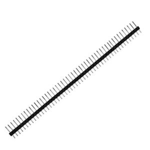 BARRETTE MALE DROITE MINIATURE 1X50 PIN/ DIM : 6,3CM