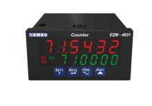 EZM-4931.5.00.0.1/01.00/0.0.0.0: COMPTEUR 230VAC SUPPLY 2 RELAY OUTPUTS RS232