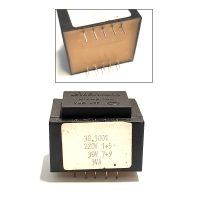 TRANSFORMATEUR MOULE INPUT: 220V-50/60HZ ; OUTPUT: 1X30V 7+9 3VA