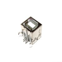 CONNECTEUR FEMELLE USB (B) A SOUDER 90°