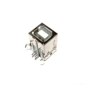 CONNECTEUR FEMELLE USB (B) A SOUDER 90°