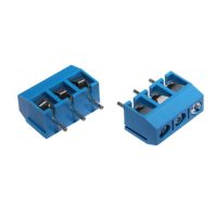 BORNIER A VIS 3 PLOTS SIMPLE BLEU PM