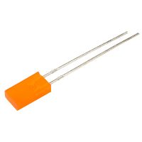 LED ORANGE RECTANGULAIRE 5MM