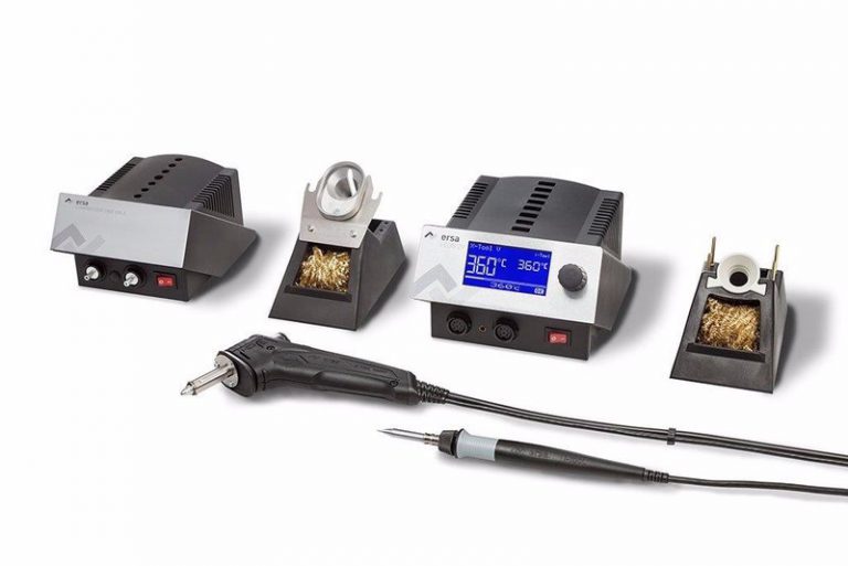 Station De Soudage ERSA RDS80 80W - Réglage électronique 150-450°C - Kit Démarrage 6 Pièces - 14