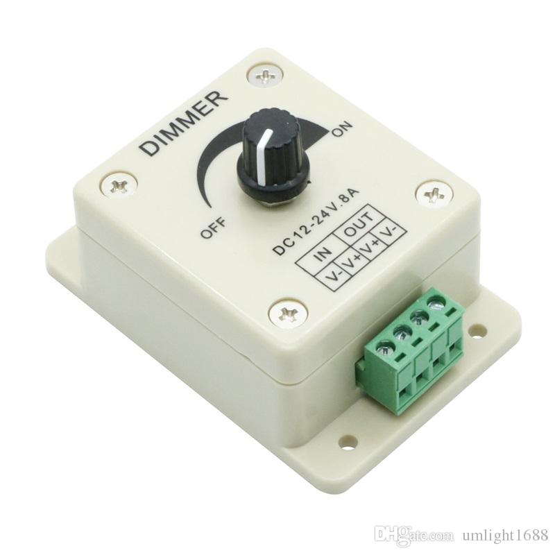 Interrupteur Variateur Ruban LED 12-24V 8A