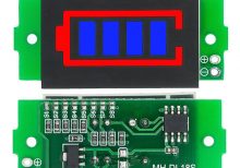MH-DL18S INDICATEUR NIVEAU BATTERIE BLEU