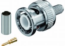 CONNECTEUR BNC MALE A SERTIR POUR RG59