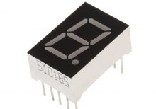5101BS AFFICHEUR 7 SEG ANODE COMMUNE(19MM/12MM)