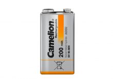 PILE RECHARGEABLE 9V 200MAH CAMELION