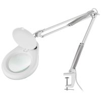 SUPPORT LAMPE LOUPE (BLANC)