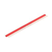 BARRETTE MALE 1X40 PINS ROUGE