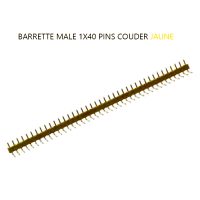 BARRETTE MALE 1X40 PINS COUDER JAUNE