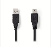 CABLE USB 2.0 MALE VERS MINI USB 5PIN