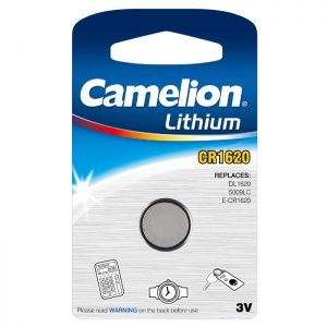 CR1620 PILE LITHIUM 3V CAMELION