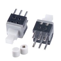 DOUBLE INTERRUPTEUR (6 PATTES) F/P GRIS