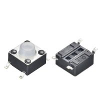 BOUTON POUSSOIR SMD TETE SILICONE 6*6*4.3 160 GRS