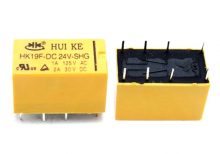 HK 19F-DC 24V-SHG RELAIS 2A 2RT 8 PATTES