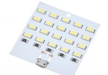LYB-3221 PANNEAU D’ECLAIRAGE BLANC MICRO USB