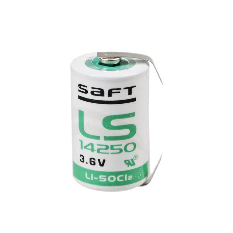 Confezione Da 4 Batterie Al Litio LS14250 3.6V 1/2AA 1300mAh – ER14250 Non Ricaricabili