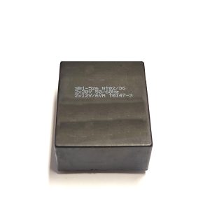 SB1-526 GT02/36 TRANSFORMATEUR MOULE IN: (2X20V /50-60Hz) OUT: (2X12V /16VA)