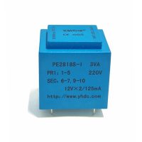 PE2818S-1 3VA TRANSFORMATEUR MOULE PRI: (1-5 /220V) SEC: ( 6-7, 9-10 /12V*2 /125MA)