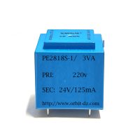PE2818S-1/3VA (PRI:220V-SEC:24V/125mA)