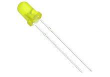 LED 5MM JAUNE/JAUNE