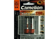 PILE RECHARGEABLE CAMELION AA 1,2V 2700 MAH(2PCE)