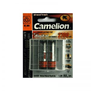PILE RECHARGEABLE CAMELION AA 1,2V 2700 MAH(2PCE)