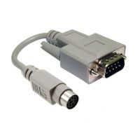 ADAPTATEUR DB9 MALE FICHE DIN FEMELLE (6 PINES)