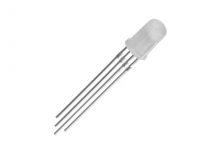 LED RGB DIFFUSE  4PATES 5MM