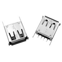 CONNECTEUR USB A SOUDER FEMELLE TYPE A DROIT