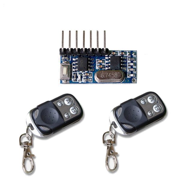 Kit Télécommande Sans Fil 433 MHz Pour Moteur 12V - Contrôle Direction Et Arrêt à Distance