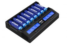 XTAR VC8 CHARGEUR 8 PILESLI-ION/NI-CD/NI-MH