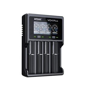 XTAR VC4S CHARGEUR 4 PILES LCDLI-ION/NI-CD/NI-MH