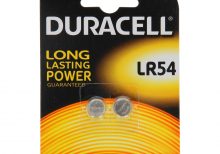LR54 BATTERIE DURACELLE ALKALINE ( 2PCS )