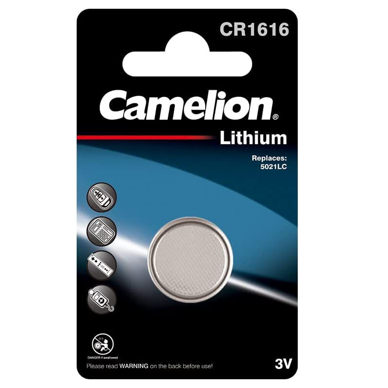CR1616 PILE 3V LITHIUM CAMELION – ORBIT ELECTRONIC