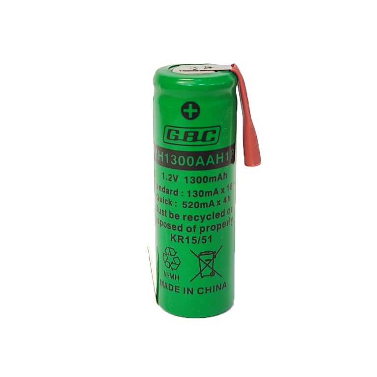 Batterie Rechargeable NiMH 1,2V 1300mAh - Compatible N-500AC 2/3A - Pour Tondeuse Wella