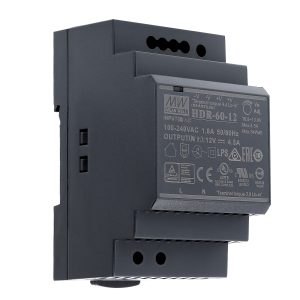 HDR-60-12 ALIMENTATION MEAN WELL RAIL OMEGA 220V-12V 4,5A