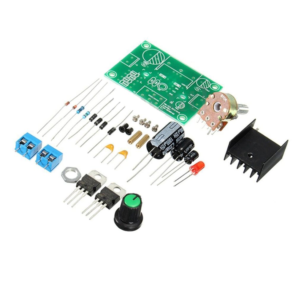 Elektronisches Zubehör DIY LM317 Verstellbares DC Netzteil