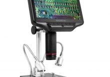 AD407 ANDONSTAR MICROSCOPE HD 3D 4MPX UHD LCD 7'' 2 LUMIERES LED 270X