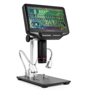 AD407 ANDONSTAR MICROSCOPE HD 3D 4MPX UHD LCD 7'' 2 LUMIERES LED 270X
