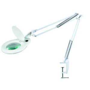 MA-1215CF LAMPE LOUPE DE TABLE ARTICULE BLANCHE