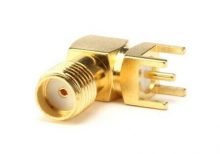 SMA FEMELLE  PCB A SOUDER (COUDE 90°)