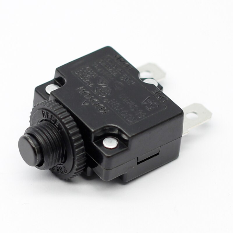 Kuoyuh-disjoncteur-thermique-27A-interrupteur-bouton-unique-poussoir-pour-r-initialiser-le-moteur-protection-contre-les