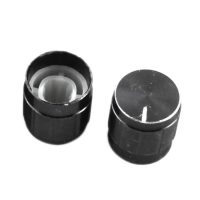 CACHE POTENTIOMETRE NOIR DIAM:11MM H:17MM
