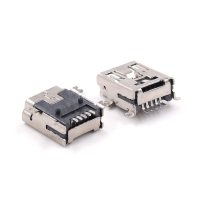 CONNECTEUR MINI USB B FEMELLE DROIT SMD