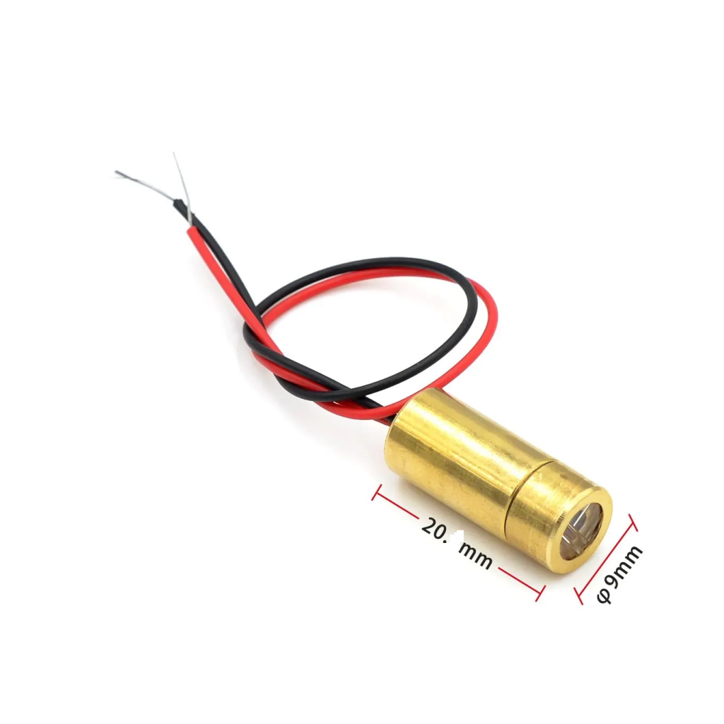 MODULE LASER 650NM 5V 40MA TRAIT ROUGE - ORBIT ELECTRONIC